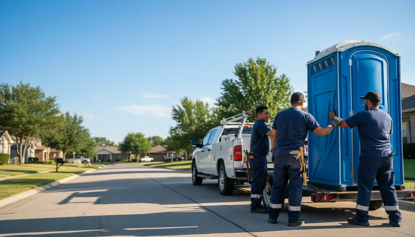 Portable Toilet Rental in Campbell, TX near me